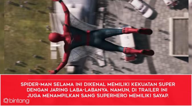 5 Kejutan di Trailer Film Spider-Man: Homecoming. (Foto: YouTube, Desain: Nurman Abdul Hakim/Bintang.com)