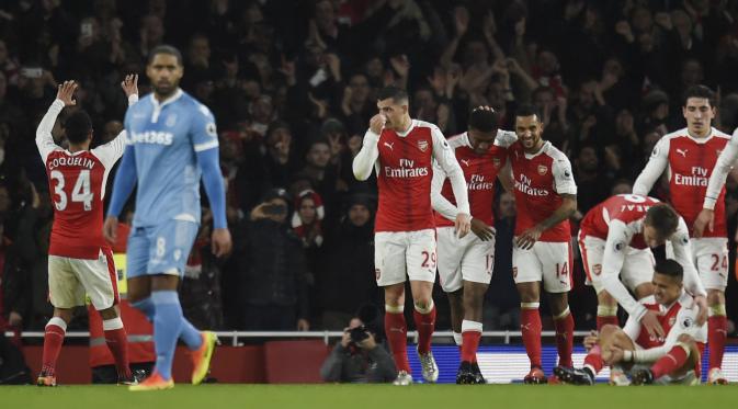 Arsenal Vs Osasuna (Reuters / Clodagh Kilcoyne)