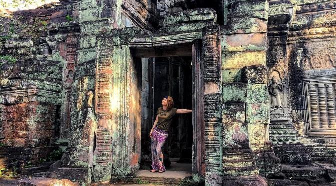 Preah Khan, Angkor, Kamboja. (sandrameertens/Instagram)