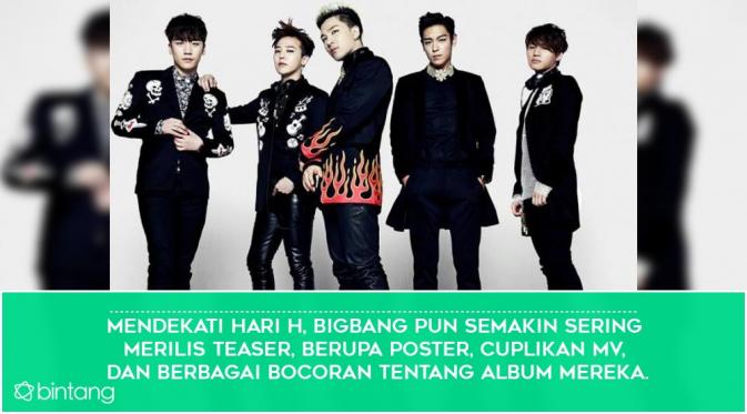 Comeback BigBang menuai berbagai reaksi dari netizen (Desain: Nurman Abdul Hakim/Bintang.com)
