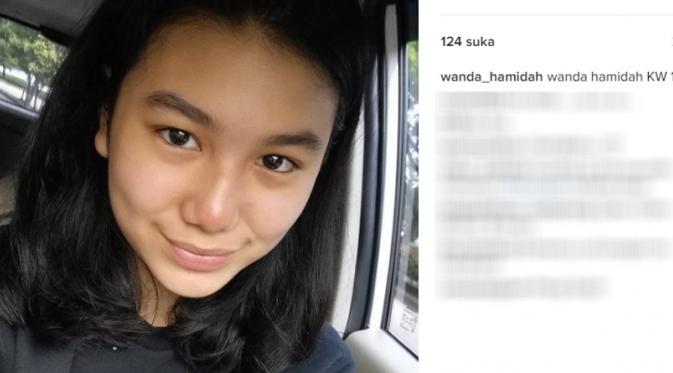 Ini wajah anak Wanda Hamidah (Foto:Instagram)