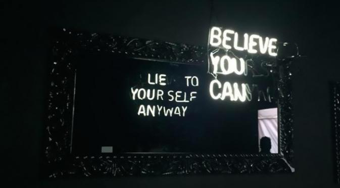 Lie to yourself anyway. (Via: boredpanda.com)