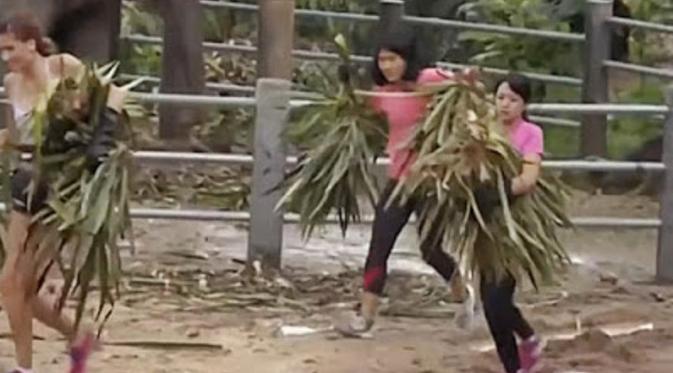Perjuangan Treasuri dan Louisa dalam The Amazing Race Asia Season 5.