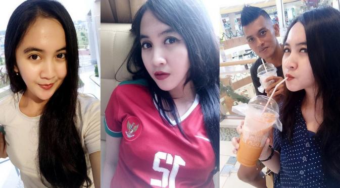 Risma kekasih striker Timnas Indonesia, Lerby Eliandry. (Instagram)