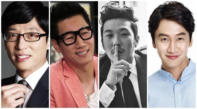 Yoo Jae Suk, Ji Suk Jin, Haha dan Lee Kwang Soo. (via Allkpop)