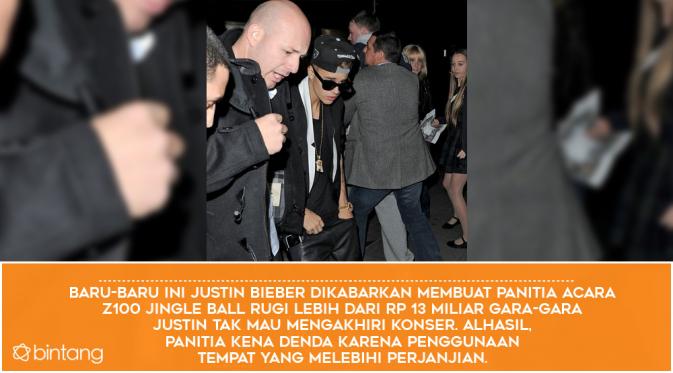 Perilaku menyebalkan Justin Bieber dan Rihanna saat konser (Desain: Nurman Abdul Hakim/Bintang.com)