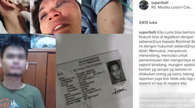 Fadli Akhmad kesal adiknya dipukuli pria ini (Foto:Instagram)