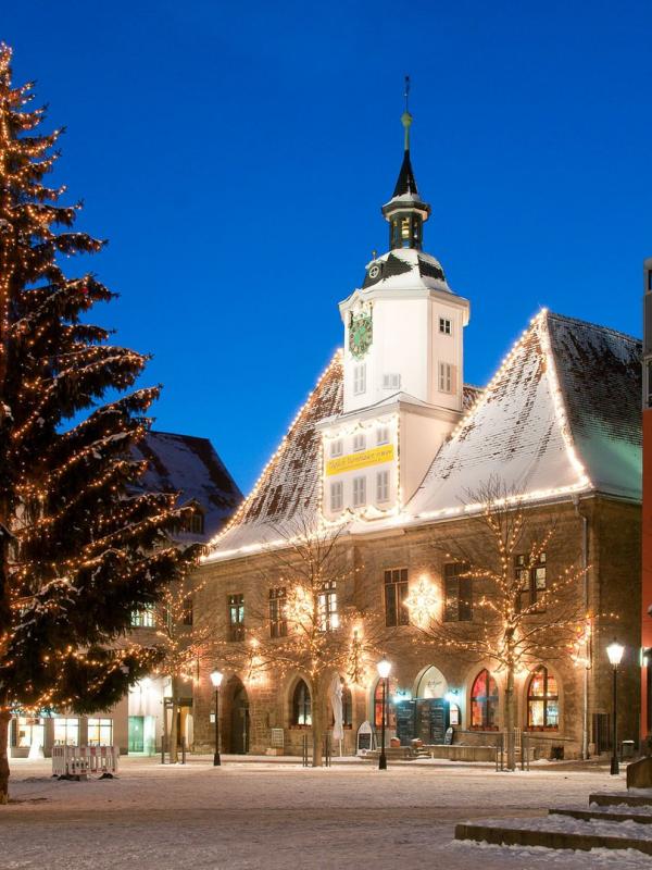 Christmas Market, Jena, Jerman. (Novarc Images/Alamy)