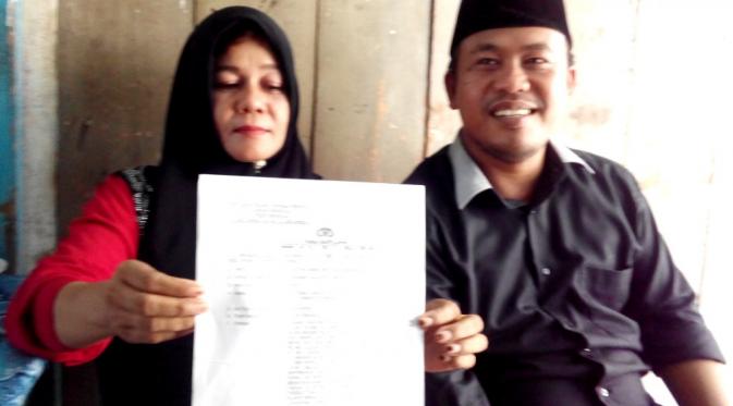 Agustina Jambak (46) korban penipuan yang diduga dilakukan ibunda artis sinetron Ryana Dea (liputan6.com/Yuliardi Hardjo)