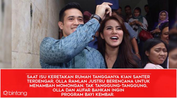 Diterpa Isu Miring, Olla Ramlan Menulis Kata-kata Cinta. (Foto: Andy Masela, Desain: Nurman Abdul Hakim/Bintang.com)