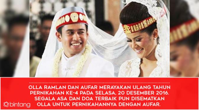 Diterpa Isu Miring, Olla Ramlan Menulis Kata-kata Cinta. (Foto: Instagram/@ollaramlanaufar, Desain: Nurman Abdul Hakim/Bintang.com)