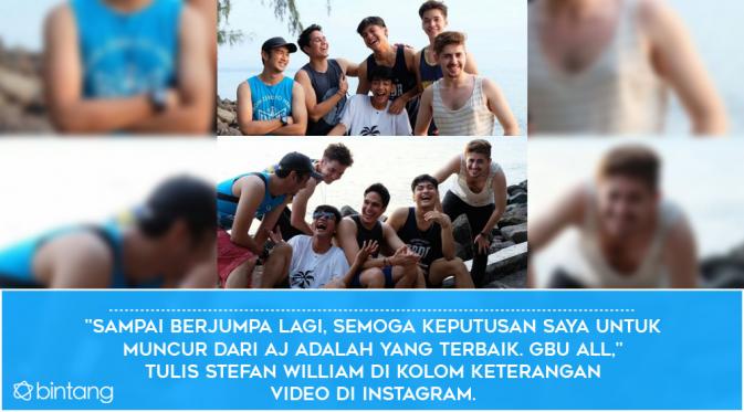5 Fakta di Balik Mundurnya Stefan William dari Anak Jalanan. (Foto: Instagram/stefannwilliam, Desain: Nurman Abdul Hakim/Bintang.com)