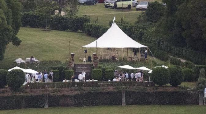 Tempat yang diduga digunakan Margot Robbie melaksanakan pernikahannya dengan Tom Ackerley. (Foto: News.com.au)