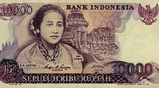 Penggambaran R.A Kartini di uang RI (Bintang Pictures)