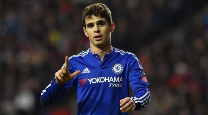 Mantan gelandang Chelsea, Oscar. (AFP/Ben Stansall)