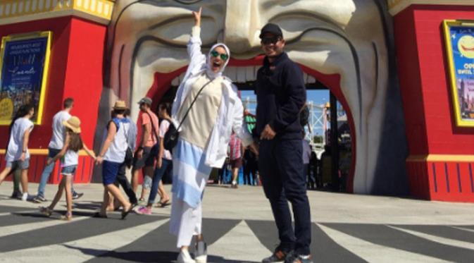 Rayakan ulang tahun pernikahan, Dewi Sandra dan suami habiskan waktu di Australia (Foto:Instagram)