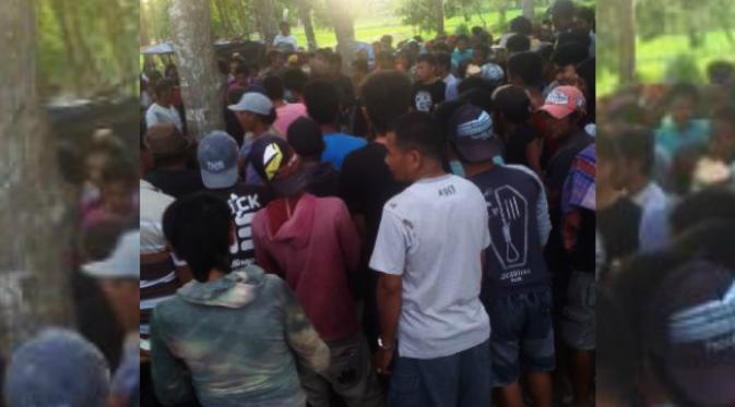 Praktik perjudian diduga beromzet ratusan juta hingga miliaran rupiah per hari di Kabupaten Sidrap, Sulawesi Selatan. (Foto: Istimewa/Eka Hakim)