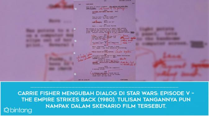 5 Fakta untuk Mengenang Carrie Fisher di Film Star Wars. (Foto: Twitter HeroicGirls, Desain: Nurman Abdul Hakim/Bintang.com)