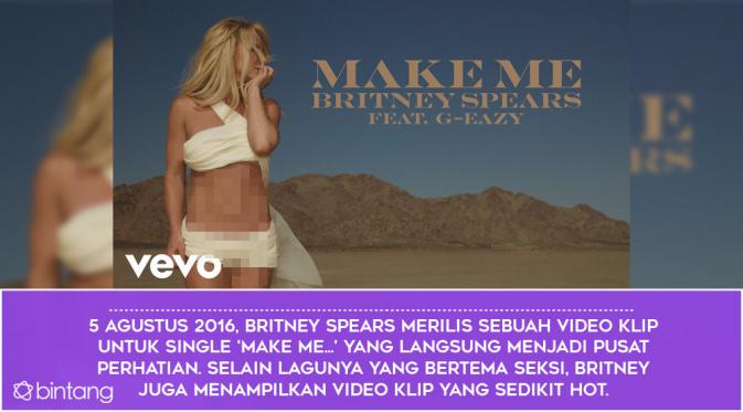 Britney Spears Dikabarkan Wafat, Make Me Jadi Video No 1 Dunia (Desain: Nurman Abdul Hakim/Bintang.com)