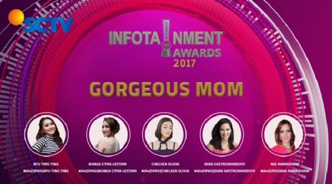 Nominasi Gorgeous Mom Infotainment Awards 2017