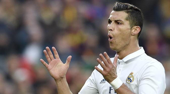 Cristiano Ronaldo. (AFP/Lluis Gene)
