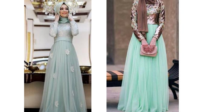 2.Dress Muslim Pesta Look (pinterest.com)