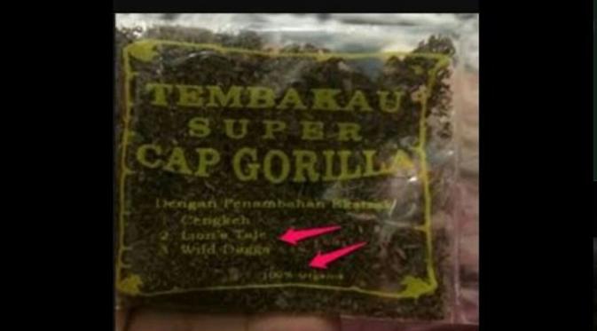 Bikin Lemas, Apa Itu Tembakau Gorila?