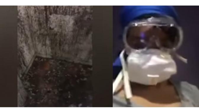 Azealia Banks memperlihatkan kamar yang sangat kotor karena praktik 'brujeria' (YouTube)