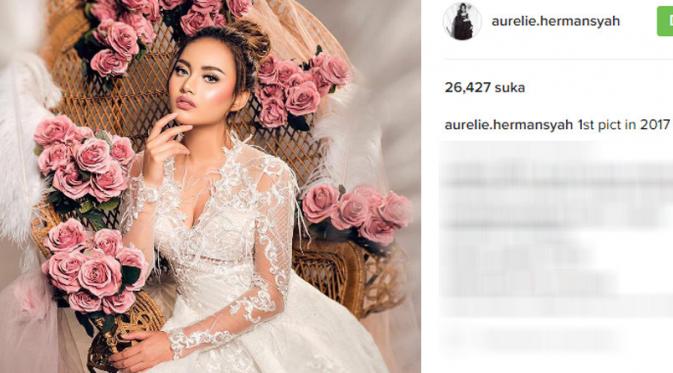 Aurel Hermansyah tampil semakin cantik (Foto:Instagram)