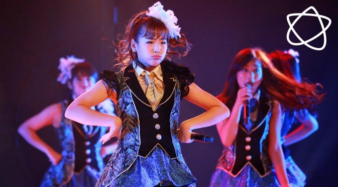 Show terakhir Haruka di JKT48 (Adrian Putra/Bintang.com)