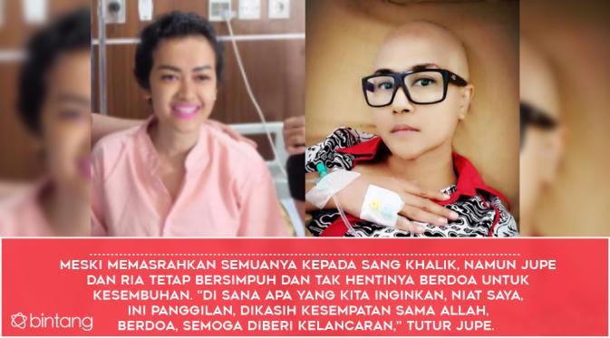 Divonis Kanker, Julia Perez dan Ria Irawan Tetap Semangat Umrah. (Foto: Instagram/@juliaperrezz, Desain: Nurman Abdul Hakim/Bintang.com)