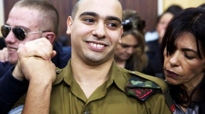 Prajurit Israel Sersan Elor Azaria dinyatakan bersalah menembak mati warga Palestina (AFP)