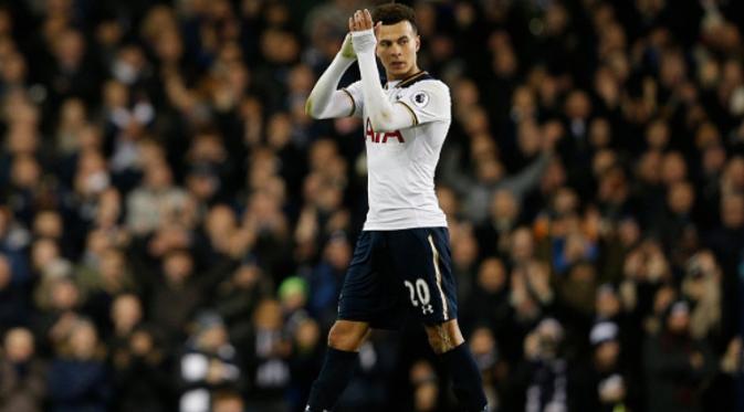 Gelandang Tottenham Hotspur asal Inggris, Dele Alli. (AFP/Adrian Dennis)