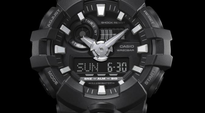 Jam tangan G-Shock seri GA-700.
