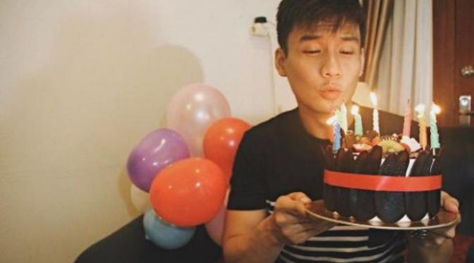 Fendy Chow saat merayakan ulang tahun ke-28. (Instagram - @stellarcor)
