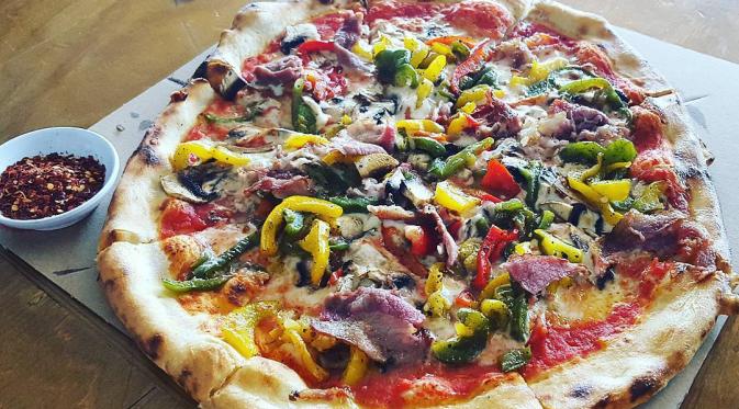 Pizza di Pizza Barboni. (ikrlvn/Instagram)