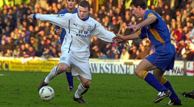 Wayne Rooney gagal membantu Everton menghindari kekalahan dari Shrewsbury. (Shropshire Star)