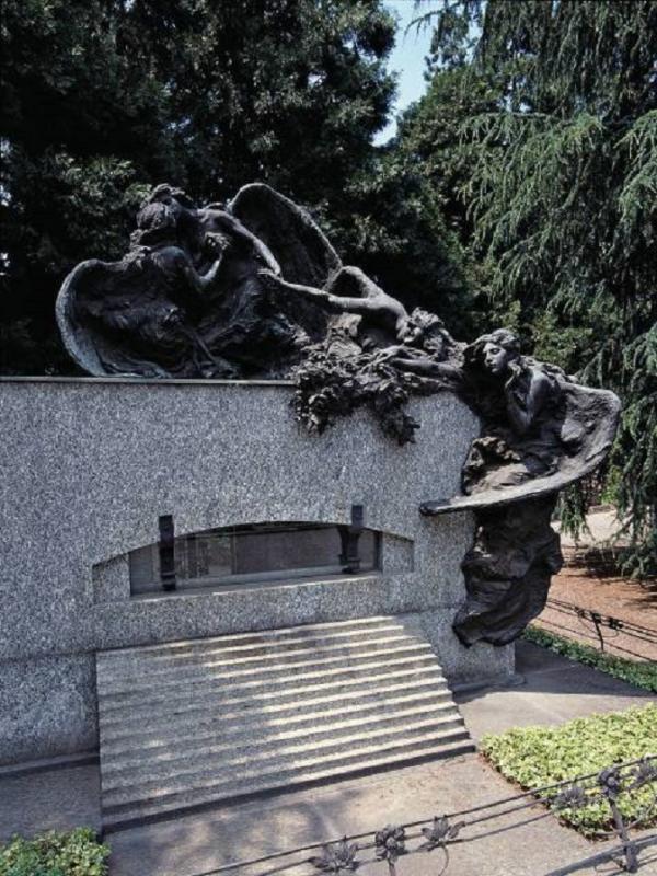 Kuburan Milan Monumental Cemetery di Italia (foto : allday,com)