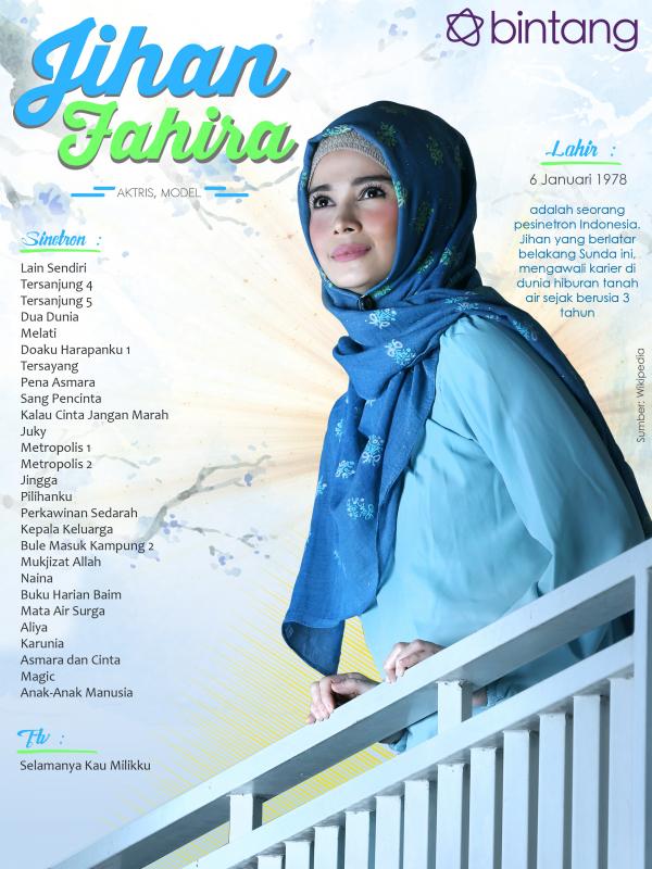 Celeb Bio Jihan Fahira (Fotografer: Bambang E. Ros, Stylist: Indah Wulansari, Make Up: @Sarahsadiqa, Desain: Nurman Abdul Hakim/Bintang.com)