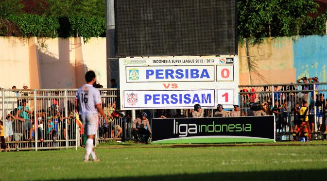 Stadion Parikesit kandang lama Persiba Balikpapan. (Liputan6.com/Abelda Gunawan)