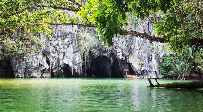  Puerto Princesa Underground River, Palawan, Filipina. (insta_emily90/Instagram)