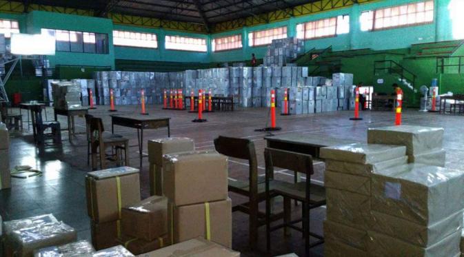  Untuk sementara, surat suara akan diletakkan di gudang KPU Brebes.