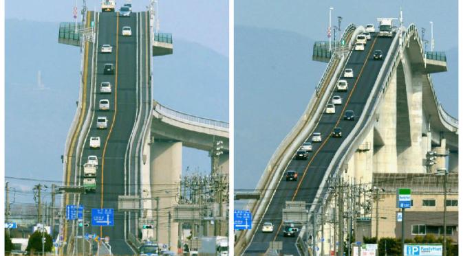 Jembatan Eshima Ohashi (travelwireasia)