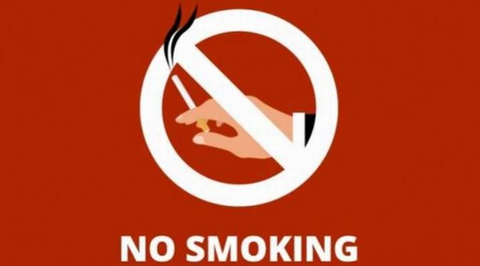 Ilustrasi dilarang merokok. (via: sidomi.com)