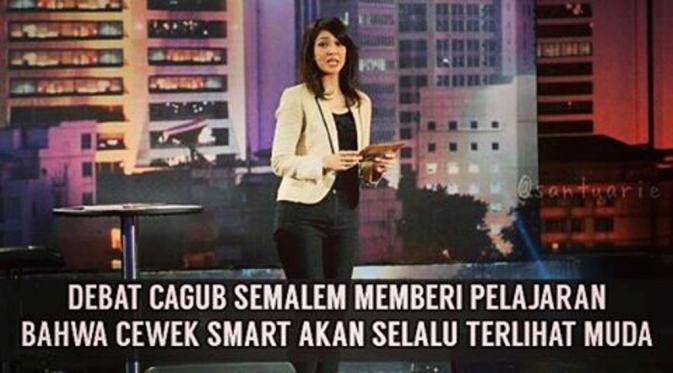 Cewek smart. (Via: instagram.com/santuarie)