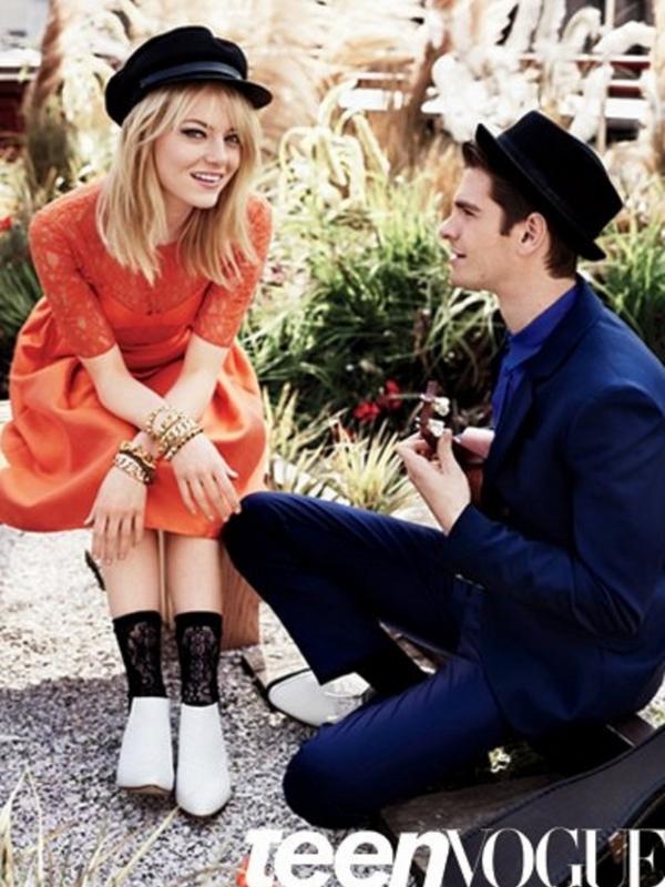 Andrew Garfield dan Emma Stone (Pinterest)
