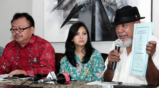 Yayasan Karya Cipta Indonesia menggelar jumpa pers tentang PK Inul Vizta (Foto: Liputan6.com/ Hernowo Anggie)