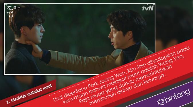 5 Kejutan di Drama Gong Yoo, Goblin Episode 13. (Foto: tvN, Desain: Nurman Abdul Hakim/Bintang.com)