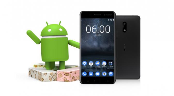 Android 7.0 Nougat di Nokia 6 (Sumber: Phone Arena)