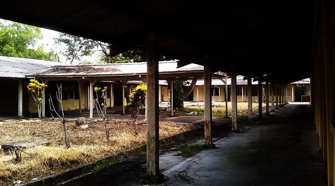 Kompleks rumah sakit eks pengungsi Vietnam di Pulau Galang, Kepulauan Riau. (/Ajang Nurdin)